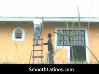 Quente homossexual latinos tendo homossexual porno