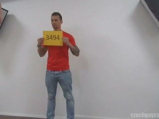 Michael masturbation on Czech Gay Casting