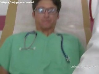 Nice medical guy jerkoff dick