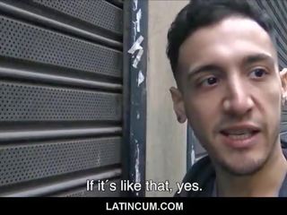 Straight Latino Paid To Fuck Gay stripling POV